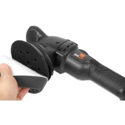 WEN 20875 20V Max Cordless 5-Inch Dual Action Polisher and Waxer Kit with 4Ah Battery, Charger, and Polishing Pads