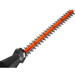 WEN 20825 20V Max Cordless 20-Inch Hedge Trimmer Pole Saw with 14.6-Foot Reach, 2Ah Battery and Charger