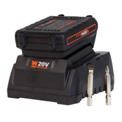 WEN 49135 20V Max Cordless 1/4-Inch Impact Driver w/ Battery, Bits, Charger and Carrying Bag
