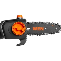 WEN 20719 20V Max Cordless 8-Inch Pole Saw with 14.5-Foot Reach, 4Ah Battery, and Charger