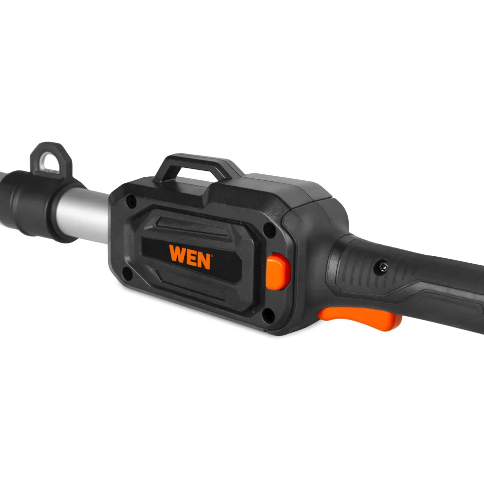 WEN 20719 20V Max Cordless 8-Inch Pole Saw with 14.5-Foot Reach, 4Ah Battery, and Charger