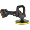 WEN 20877 20V Max Cordless 7-Inch Variable Speed Rotary Polisher and Waxer Kit with 4Ah Battery, Charger, and Polishing Pads