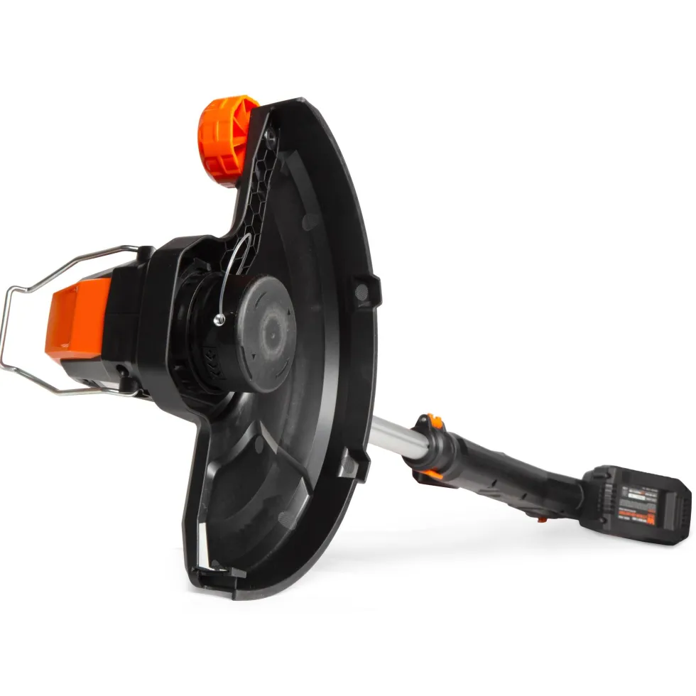 WEN 20813 20V Max Cordless 2-in-1 String Trimmer and Edger with 12-Inch Cutting Diameter, 2Ah Battery and Charger