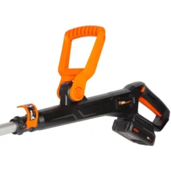 WEN 20813 20V Max Cordless 2-in-1 String Trimmer and Edger with 12-Inch Cutting Diameter, 2Ah Battery and Charger