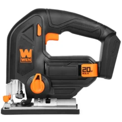WEN 20661 20V Max Cordless Jigsaw with 2.0 Ah Lithium Ion Battery and Charger
