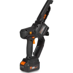 WEN 20736 20V Max Cordless Mini Chainsaw with 6-Inch Bar, 4Ah Battery and Charger