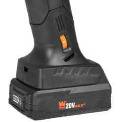 WEN 20437 20V Max Cordless Variable Speed Detailing File Sander with 2.0 Ah Lithium-Ion Battery and Charger