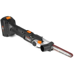 WEN 20437 20V Max Cordless Variable Speed Detailing File Sander with 2.0 Ah Lithium-Ion Battery and Charger