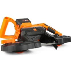 WEN 20496 20V Max 5-Inch Variable Speed Cordless Portable Metal Band Saw with 5.0 Ah Lithium Ion Battery and Charger