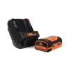 WEN 40410 40V Max Lithium-Ion 480 CFM Brushless Leaf Blower with 2Ah Battery & Charger
