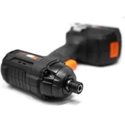 WEN 20135 20V MAX Lithium-Ion 1/4-Inch Brushless Cordless Impact Driver w/ 2.0 Ah Battery and Charger