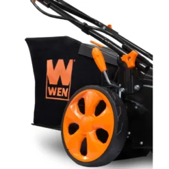 WEN 40441 40V Max Lithium Ion 21-Inch Cordless 3-in-1 Lawn Mower with Two Batteries, 16-Gallon Bag and Charger