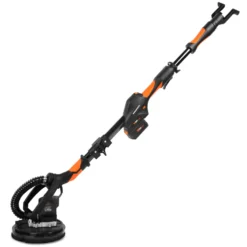 WEN 20409 20V Max Variable Speed Cordless Brushless Drywall Sander with 5.0 Ah Battery and Charger