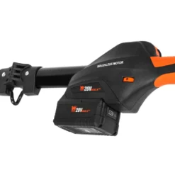 WEN 20409 20V Max Variable Speed Cordless Brushless Drywall Sander with 5.0 Ah Battery and Charger
