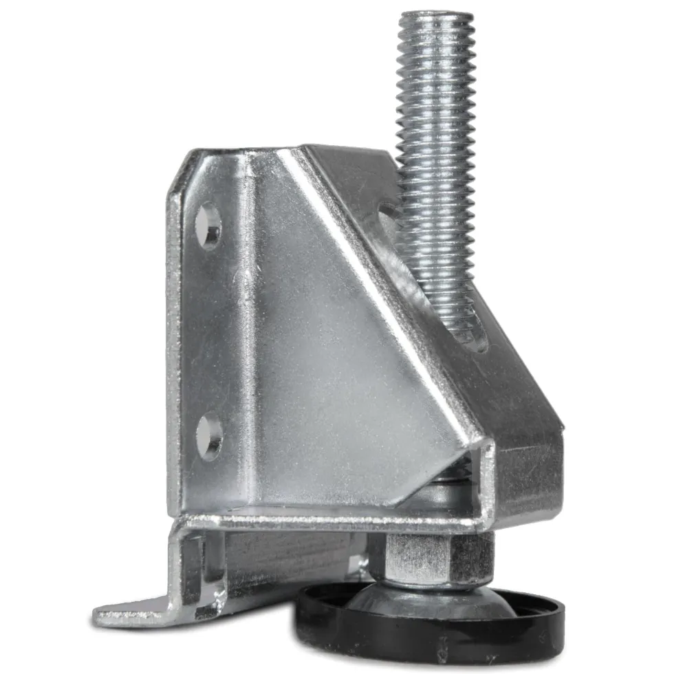 WEN WA0004 Heavy-Duty Adjustable Leveling Furniture Feet with L-shaped Mounting Brackets, 4-Pack