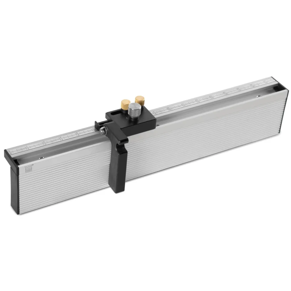 WEN WA1402 18-Inch Premium Aluminum Miter Gauge Fence with Flip-down