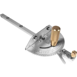 WEN WA1401 Steel and Brass Premium Miter Gauge, 27 Angle Stops for Table Saws, Router Tables, Band Saws, and Woodworking Tools