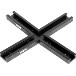 WEN WAT242 24-Inch Universal T-Track, Hold Down Clamps, and Intersection Kit for Woodworking