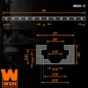 WEN WAT480 48-Inch Universal T-Track Kit for Woodworking, 2-Pack