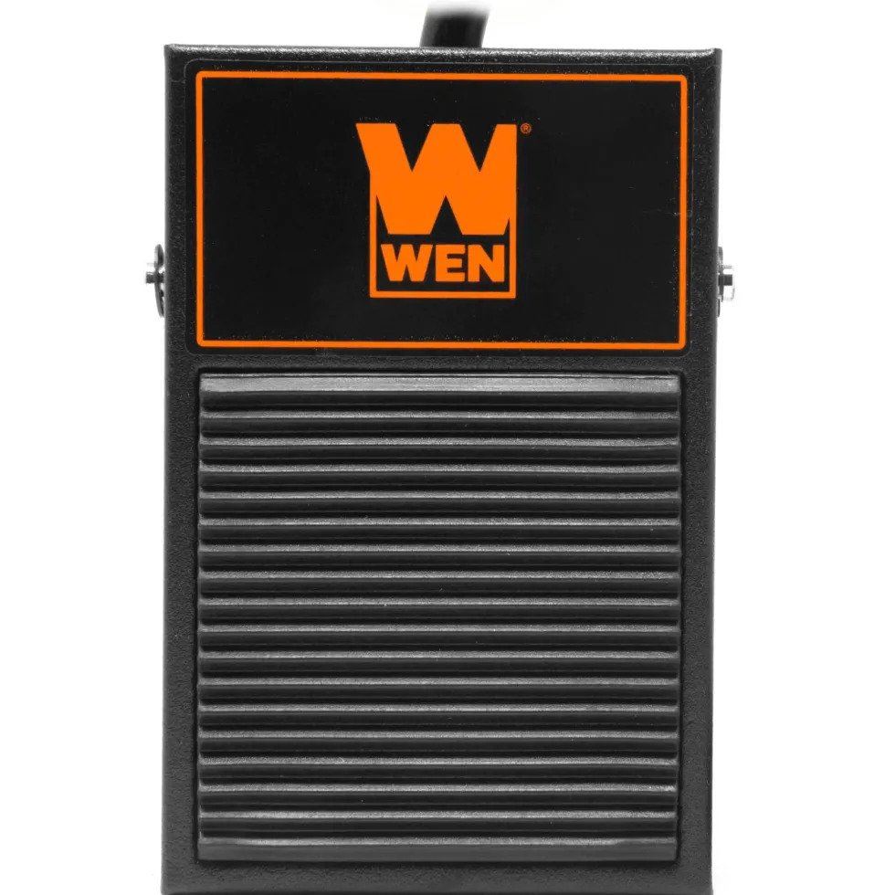 WEN WA0392 120V 15-Amp Momentary Power Foot Pedal Switch for Woodworking