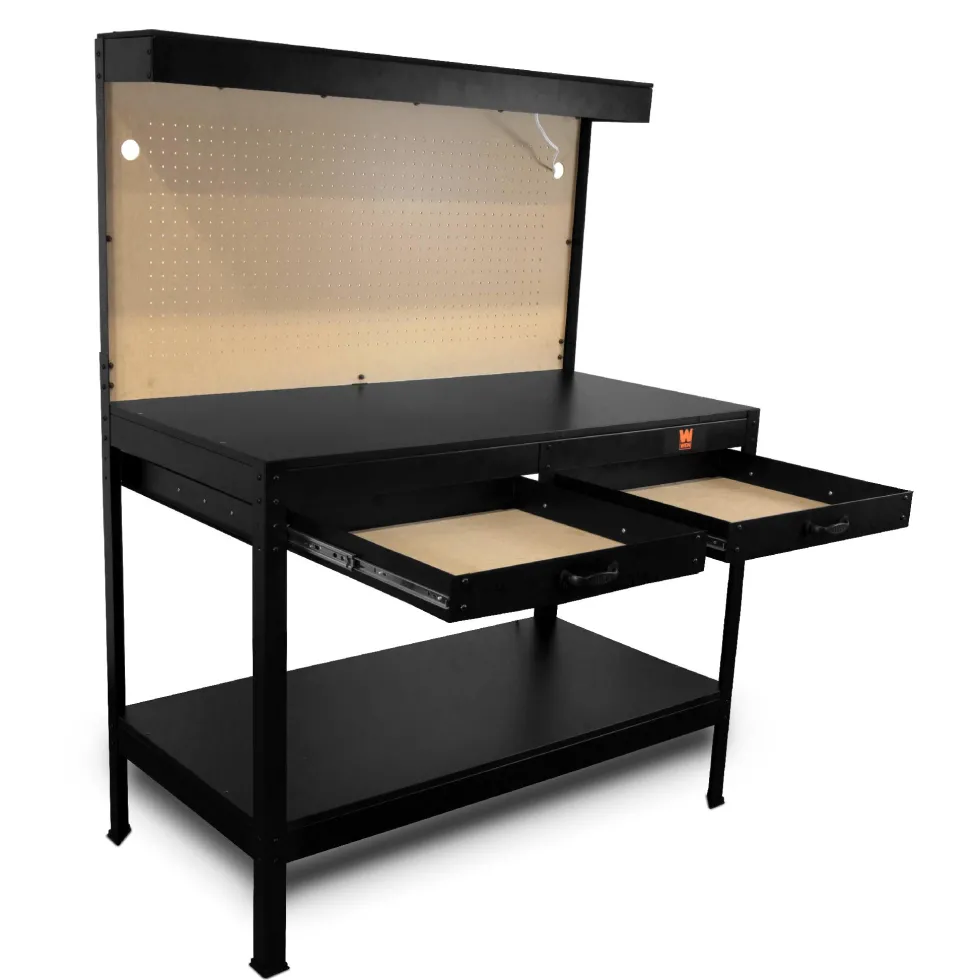 WEN WB4723T 48-Inch Workbench with Power Outlets and Light