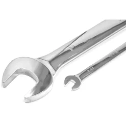 WEN WR132A 13-Piece Professional-Grade Reversible Ratcheting SAE Combination Wrench Set with Storage Rack