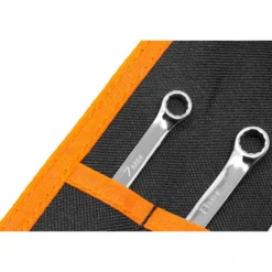 WEN WR160M 16-Piece Professional-Grade Metric Combination Wrench Set with Storage Pouch