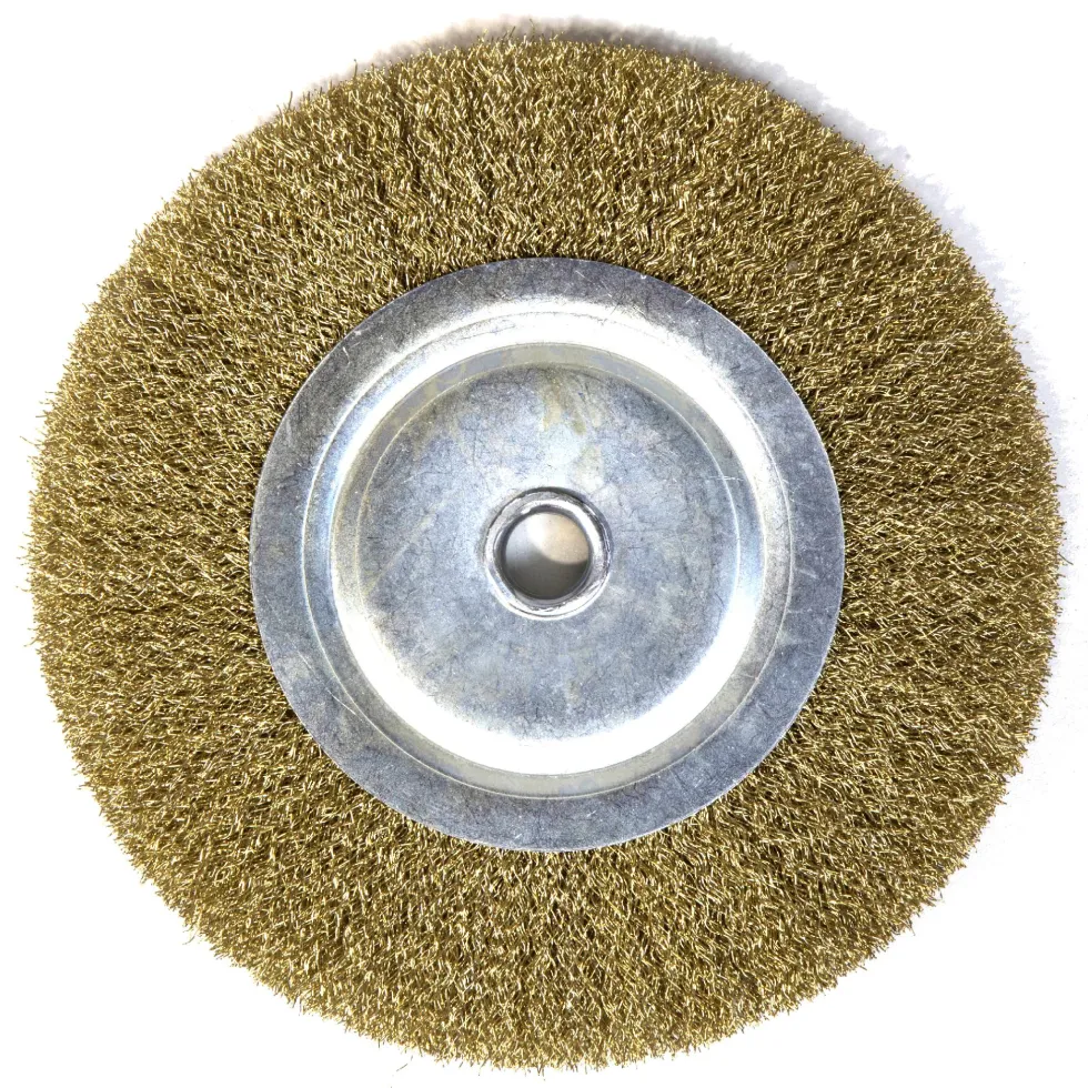 WEN 858WW 8-Inch Crimped Benchtop Steel Wire Wheel, 5/8-Inch Arbor, .011-Inch Wire