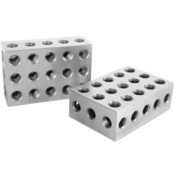 WEN 10446 6 x 4 x 2-Inch Hardened-Steel Precision 2-4-6 Blocks, Alternative 123 Blocks, Two Pack