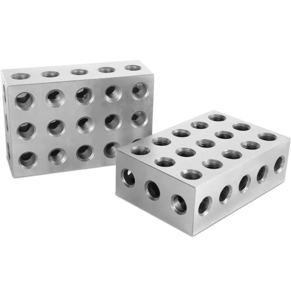 WEN 10446 6 x 4 x 2-Inch Hardened-Steel Precision 2-4-6 Blocks, Alternative 123 Blocks, Two Pack