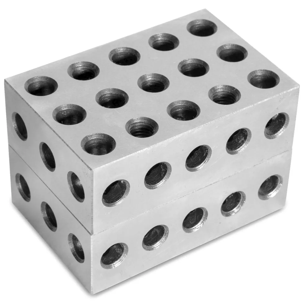 WEN 10446 6 x 4 x 2-Inch Hardened-Steel Precision 2-4-6 Blocks, Alternative 123 Blocks, Two Pack