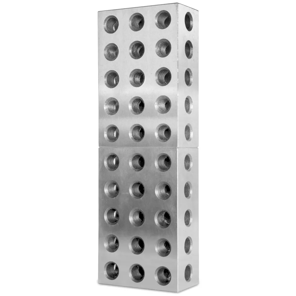 WEN 10446 6 x 4 x 2-Inch Hardened-Steel Precision 2-4-6 Blocks, Alternative 123 Blocks, Two Pack